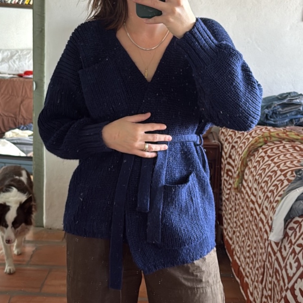 First Rite Sweater Coat - Picture 2 of 10